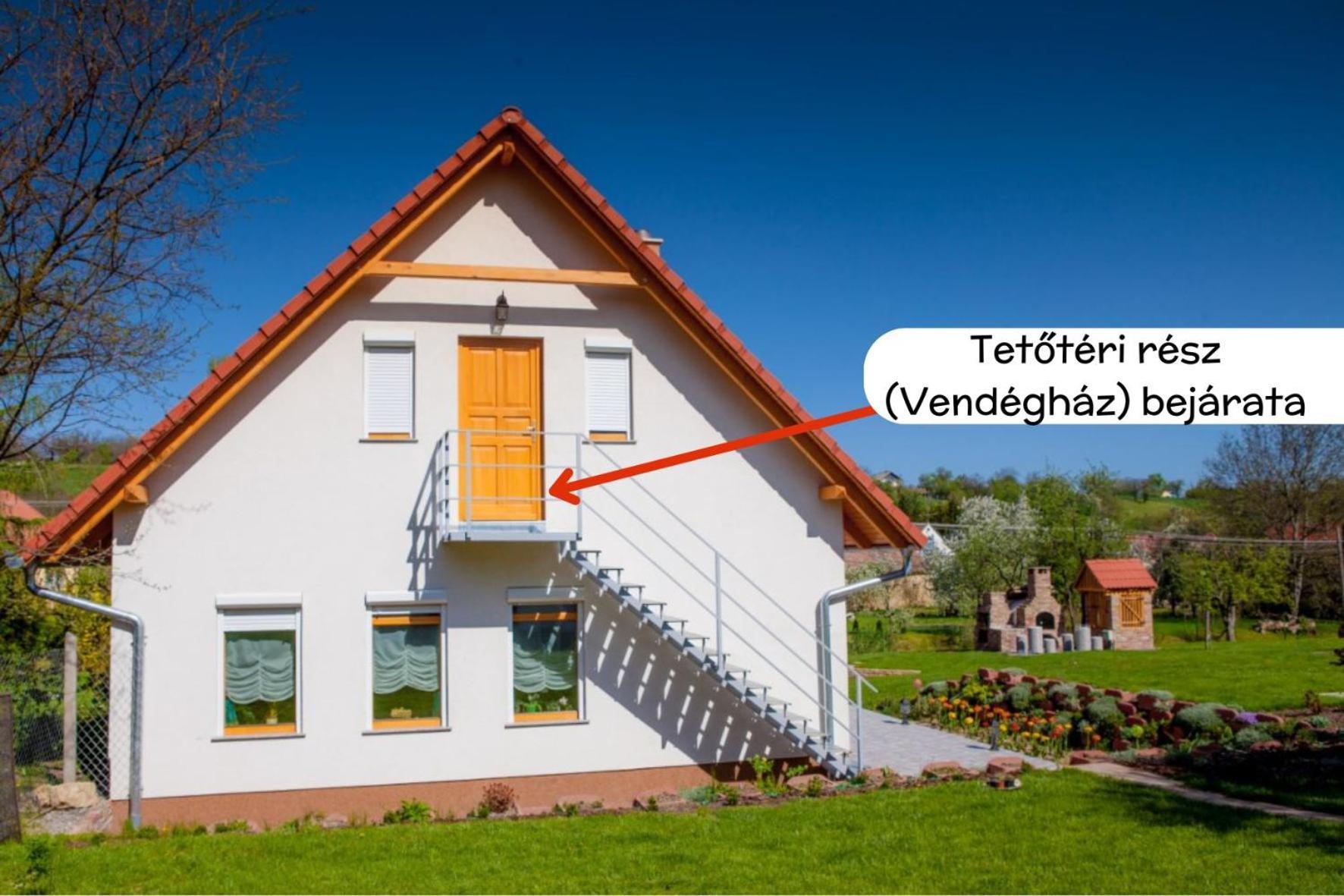 Hotel Rozmaring Vendeghaz Zengővárkony Exteriér fotografie